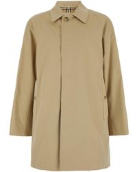 Burberry - Single-Breasted Trench Coat With Concealed Closure - Lyst
