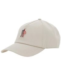 Moncler - Cappello Da Baseball Con Ricamo Logo - Lyst