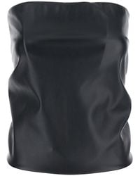 Sportmax - 'Lindsey' Bandeau Top With V-Neck On The Back - Lyst