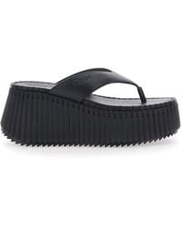 Chloé - Mule Nama Leather - Lyst