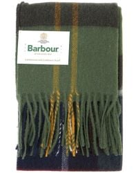 Barbour - Wool Scarf - Lyst