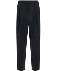 NN07 - Wide Leg Trousers With Pleats For - Lyst