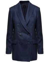 Plain - Giacca Doppiopetto Con Bottoni - Lyst