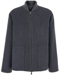 Fabiana Filippi - Coat With Collar And Long Sleeves - Lyst