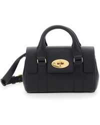 Mulberry - 'Bayswater Mini' Handbag With Clasp - Lyst