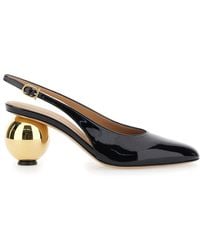 Ferragamo - 'Tessie' Slingback Pumps With Spherical Heel - Lyst