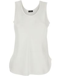 Le Plain - Sleeveless Top With Round Neck - Lyst