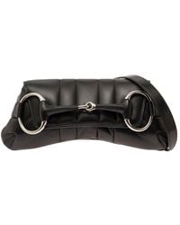 Gucci - Borsa A Spalla Horsebit Media' E Maxi Morsetto - Lyst