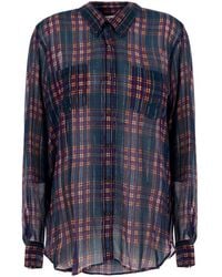 Dries Van Noten - Shirt With Button-Down Collar And All-Over - Lyst