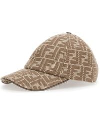 Fendi - Cappello Da Baseball Con Motivo Ff All-Over - Lyst