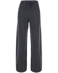 Max Mara - Regular Drawstring Pants - Lyst