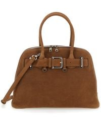 OSOI - 'Zip Brocle' Handbag With Belt With Metal Buckle And Top Sh - Lyst