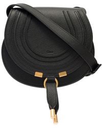 Chloé - Chloé Small Marcie Leather Crossbody Bag For - Lyst