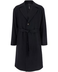 Hevò - Cappotto Monopetto Con Revers Classici - Lyst