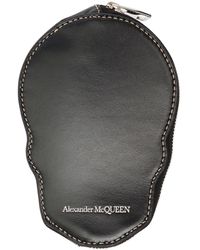 Alexander McQueen - Portacarte A Forma Di Teschio Con Zip - Lyst