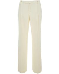 FEDERICA TOSI - Flared Pants With Front Pleats - Lyst