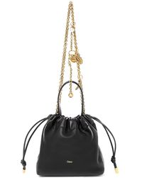 Chloé - Handbag With Triomphe Plaque On The Front - Lyst