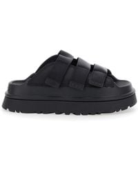 UGG - 'Golden Glow' Sandals With Round Open Toe - Lyst