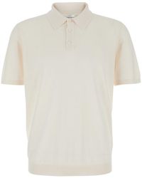 Roberto Collina - T-Shirt With Ribbed Cotton Finishes For - Lyst