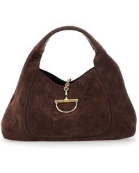 Gucci - Shoulder Bag 'Softbit Large' With Horsebit Closure - Lyst