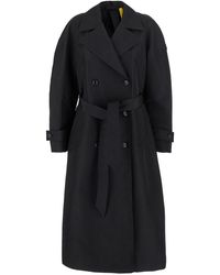 Moncler Genius - 'Zake' Coat With Wide Classic Lapels And Removable Belt - Lyst