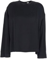 TOTEME - Blouse Crew Neck - Lyst