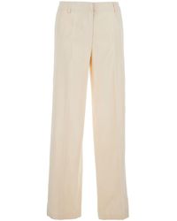 PT Torino - Francoise Pants With Belt Loops - Lyst
