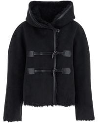 Low Classic - Giubbotto Con Cappuccio Fisso E Design Reversibile - Lyst