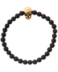 Alexander McQueen - Ball Bracelet With Skull Detail - Lyst