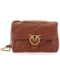 Pinko - Love Classic Puff Maxi Quilted Shoulder Bag - Lyst