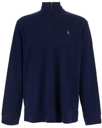 Polo Ralph Lauren - Half Zip Sweatshirt - Lyst