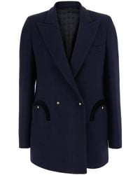 Blazé Milano - Double-Breasted Jacket Resolute Cotton - Lyst