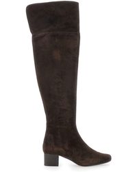 CAREL PARIS - Stivali 'Brigitte' Al Ginocchio Con Chiusura Con Zip Sul Lato In - Lyst