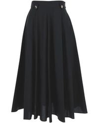 Liu Jo - Long Pleated Skirt - Lyst