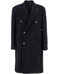 Tagliatore - 'Londra' Oversized Double-Breasted Coat - Lyst