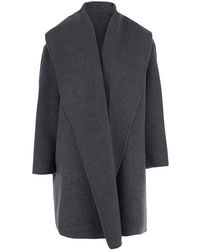 TOTEME - Hooded Wool Coat - Lyst