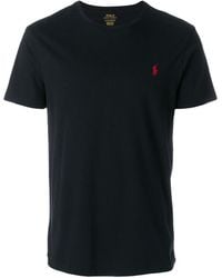 Polo Ralph Lauren - T-shirts And Polos Black - Lyst