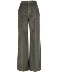 Brunello Cucinelli - Pants With Monile On The Belt Loop And Wide L - Lyst