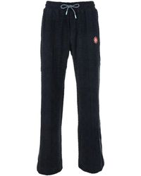 CASABLANCA - Pants With All-Over Embossed Monogram And Drawstring - Lyst