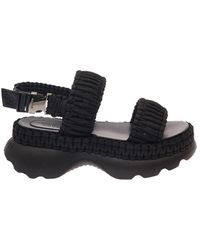Moncler - Sandals With Platform - Lyst