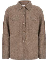 P.A.R.O.S.H. - Cardigan Yiak Wool And Yak Tops - Lyst