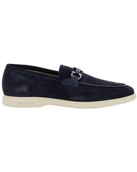 Ferragamo - 'Cosimo' Loafers With Metallic Hooks On The Front - Lyst