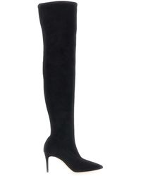 Casadei - Boots Julia Suede Stretch - Lyst