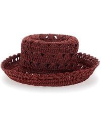 Twinset - Hat With Woven Design - Lyst
