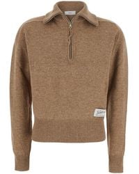 Grifoni - Wool Zip Pull - Lyst