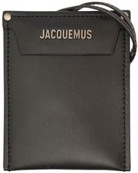 Jacquemus - 'Le Porte Poche Meunier' Wallet With Logo Lettering In - Lyst