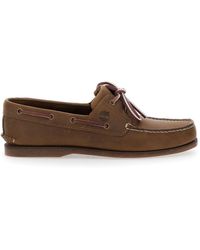 Timberland - Boat Loafers With Lace-Up Detail - Lyst