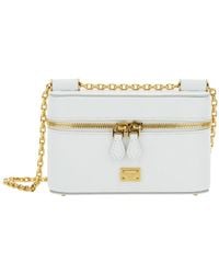 Dolce & Gabbana - Borsa A Tracolla 'Sicily Cube' Con Placca Logo Sul Fro - Lyst