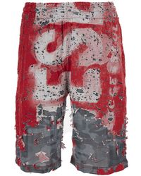 DIESEL - And Shorts With Logo Print - Lyst