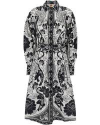 FARM Rio - Abito Lungo A Collo Alto Con Stampa Floreale All-Over - Lyst